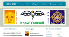 Desktop Screenshot of esotericschool.net